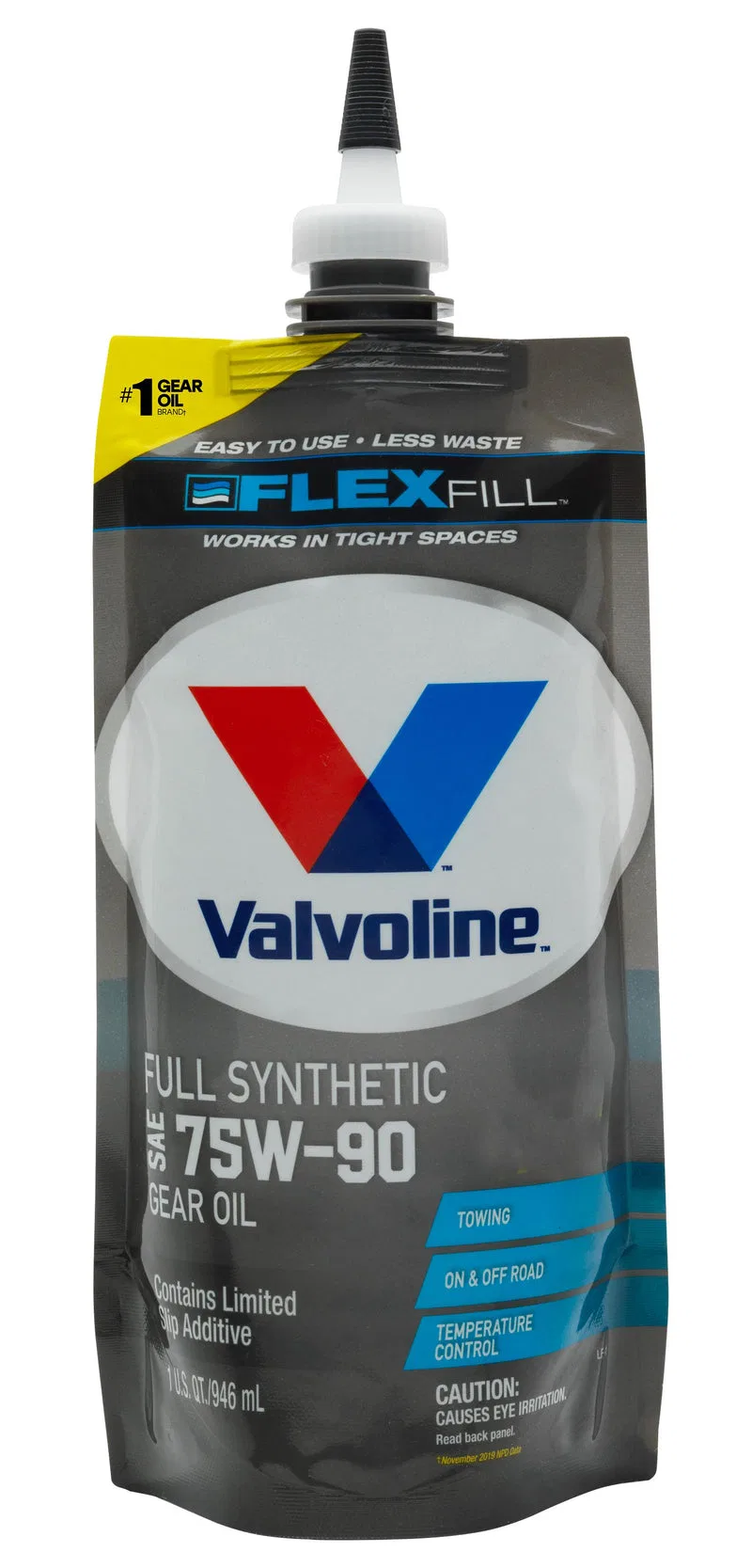 889785 – VALVOLINE Gear Oil, Single 1 Quart SAE 75W-90 Synthetic